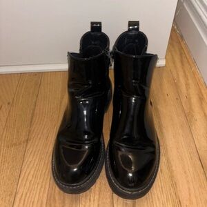 River Island Black Over the Knee Boots